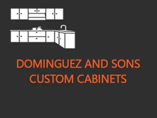 Dominguez and Sons Custom Cabinet Shop