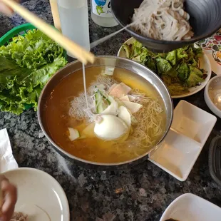 Cold Noodle Soup