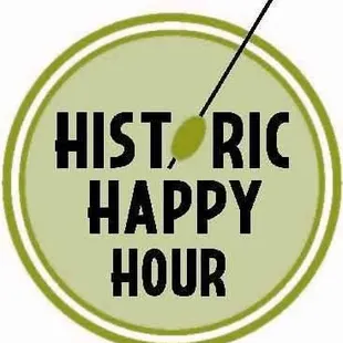 historic happy hour
