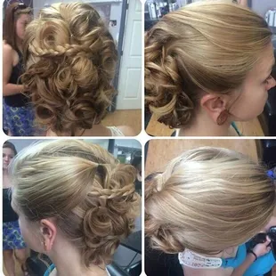 Bridal Updos.