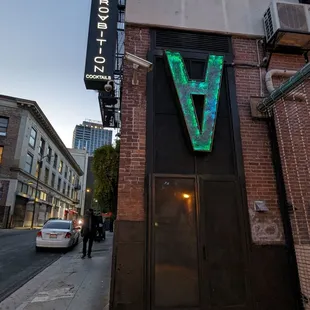 Outdoors sign