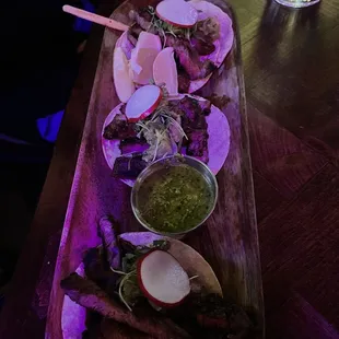 Steak tacos