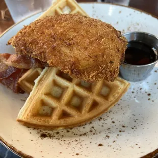 Chicken &amp; waffles