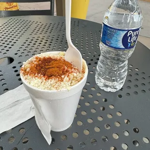 Large elote $5.50