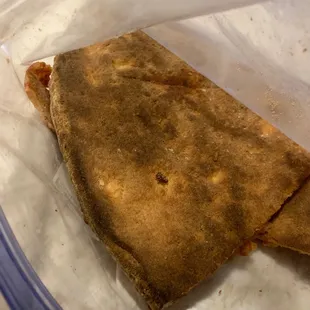 Pizza burn at the bottom