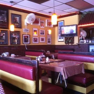 interior, sushi and sashimi