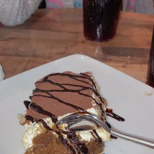 Words like "addictive" or "simply happiness on a plate" are for describing the best tiramisu ever. Only available @ procopios!