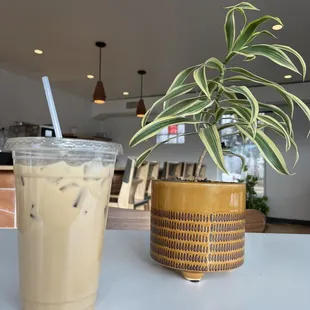 Iced White Chocolate Mocha w/table decor