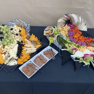 Cheese board and pickled veggie plate!