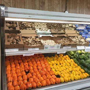a variety of fruits and vegetables
