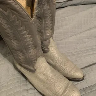 This is the after Mr. Soto resoled them and made them look brand new. Very talented and skilled