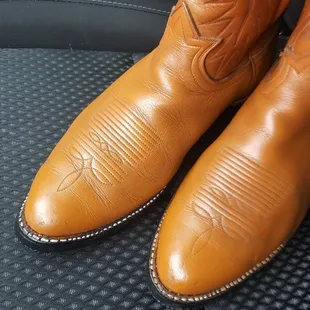 Old boots. New soles