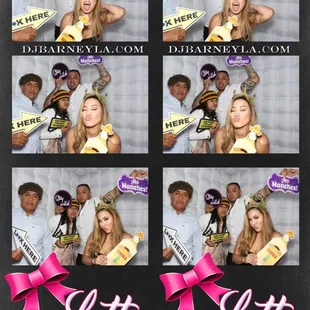 Photo Booths courtesy of @djbarneyLA