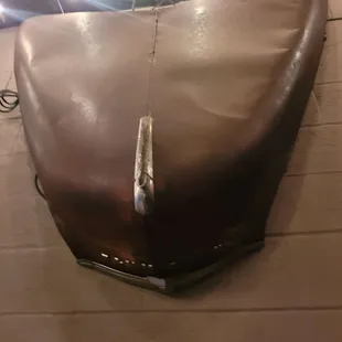 the front end of a car