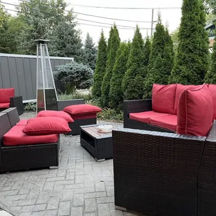 Smoking area