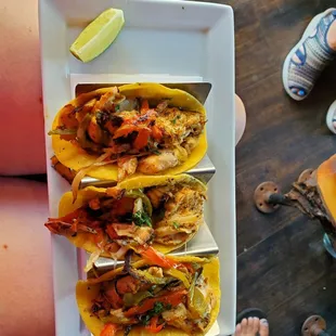 Specialty Tacos - this week was chicken fajita