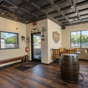 the inside of the restaurant