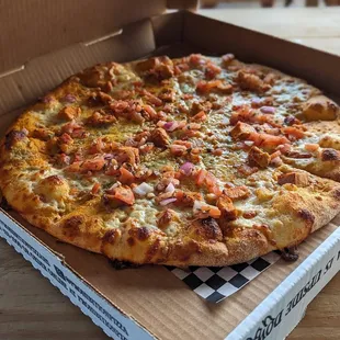 Buffalo Chicken Pizza
