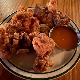 POPCORN CHICKEN w/ CARTER SAUCE