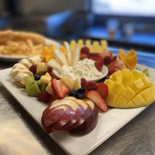 Fresh fruit platter