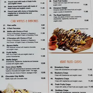 Menu January 2022