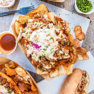 food, nachos