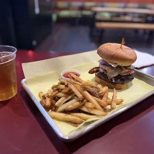 Black and Blue Burger