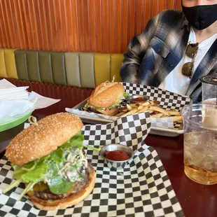 Wagyu Burger and BLT