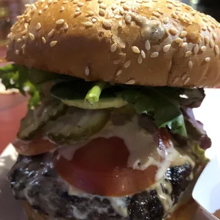 Black and Blue Burger