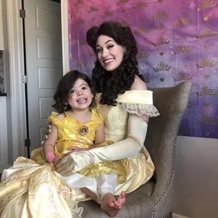 Belle and birthday girl
