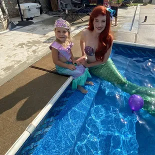 My daughter and Ariel