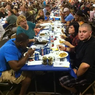 Annual spaghetti feed 2012