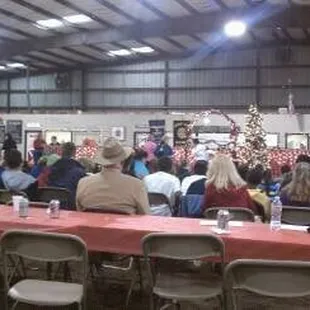 Christmas party for the kids.