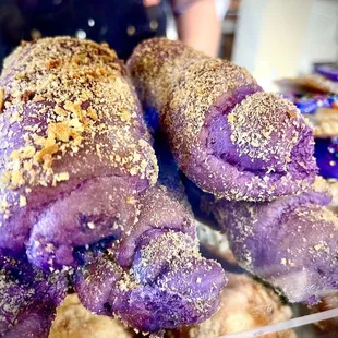 Ube Spanish bread
