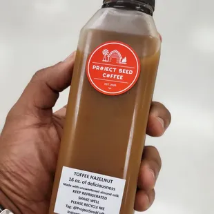 Toffee Hazlenut Coffee. One of my favorite flavors.