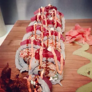 Chefs choice roll, delicious!