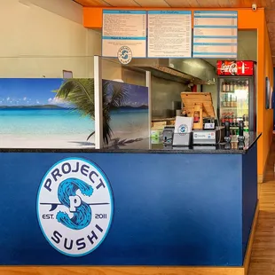 Counter area.