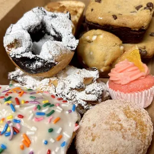 Assortment of pastries