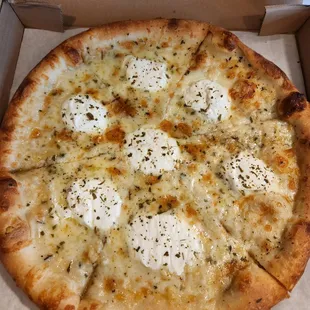 White Center White Pizza, 12&quot;