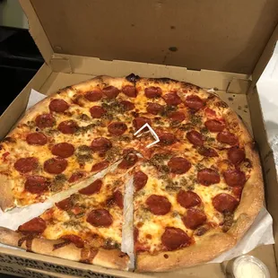 Two Meat Pizza