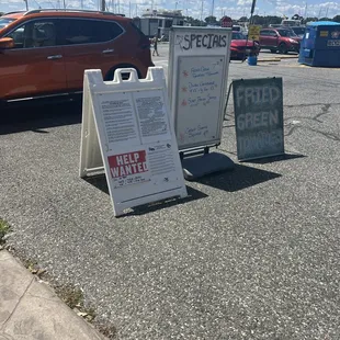 Specials at the promenade grille