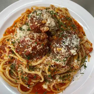 Spaghetti And meatball pasta