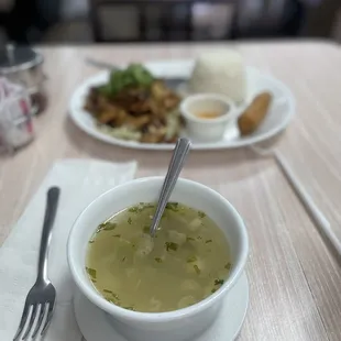 Soup that come with Lunch Entrees #loveit