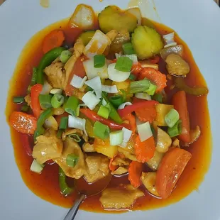 Sweet and sour pork