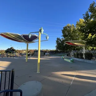 Spray ground