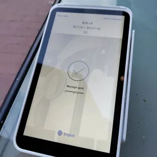 Every restaurant should use this kind of credit card machine.  They should never walk away with your credit card nowadays.