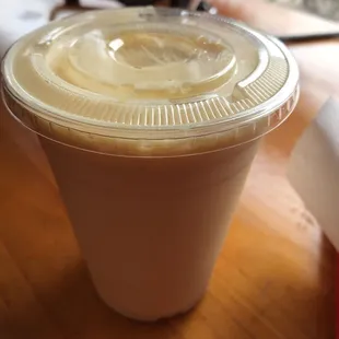 Mango banana smoothie