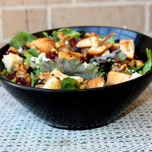 a salad in a bowl