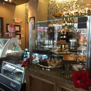 interior, bagels