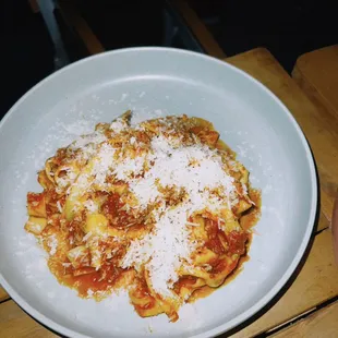 pasta dish, pasta, food